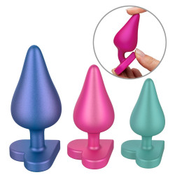 ROMP by WOW TECH Kit de 3 Plugs en silicone Luster